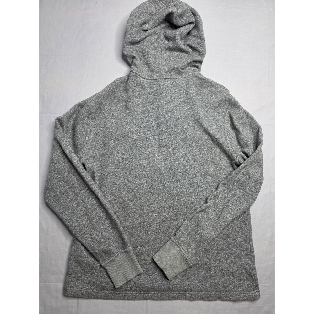 Banana Republic Hoodie Men's Medium Gray Cotton Fleece Lined Long Sleeve Casual - Picture 2 of 7